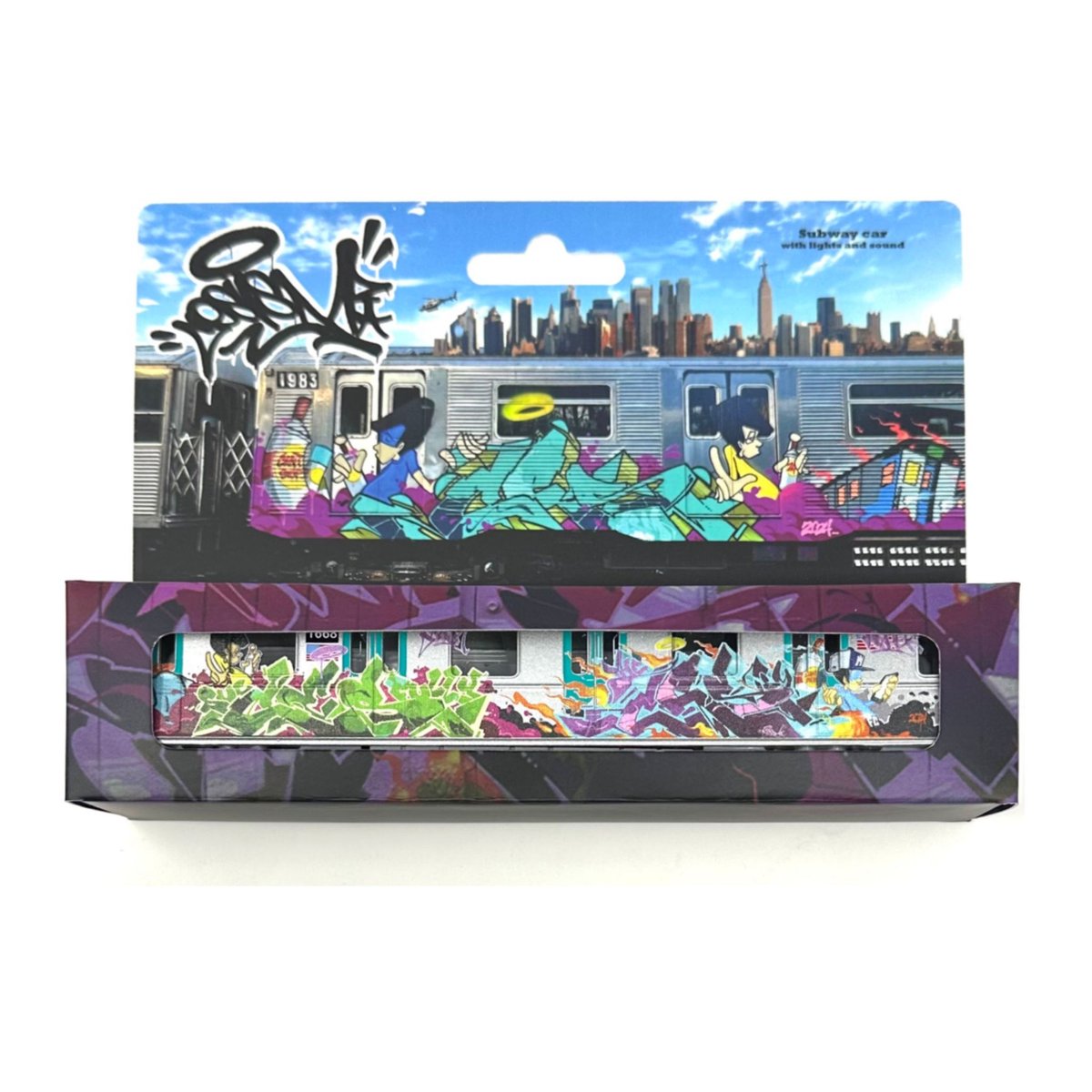 CES NY Subway Car & Tee | HIPHOPTOYS CES NY Subway Car & Tee | HIPHOPTOYS